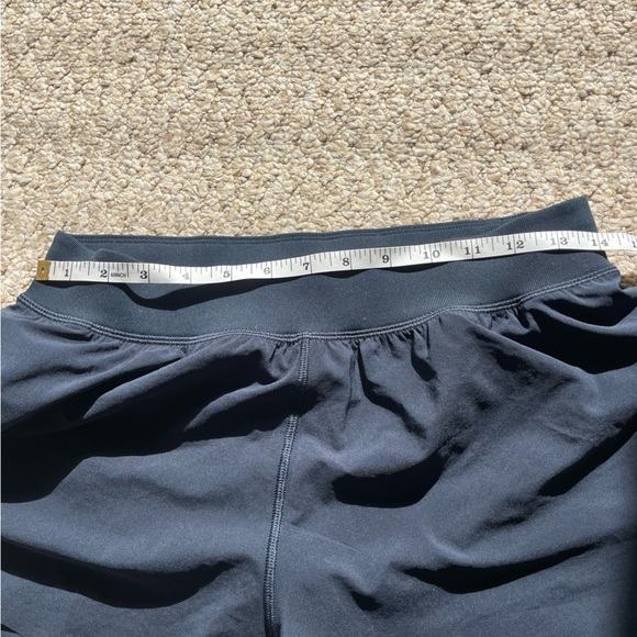 CRZ Yoga True Navy Mid-Waisted Dolphin Athletic Shorts - Picture 6 of 11